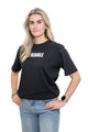 Rumble Oversized Logo T-Shirt Zwart/Wit
