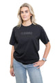 Rumble Oversized Logo T-Shirt Zwart/Zwart