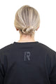 Rumble Oversized Logo T-Shirt Zwart/Zwart Dames
