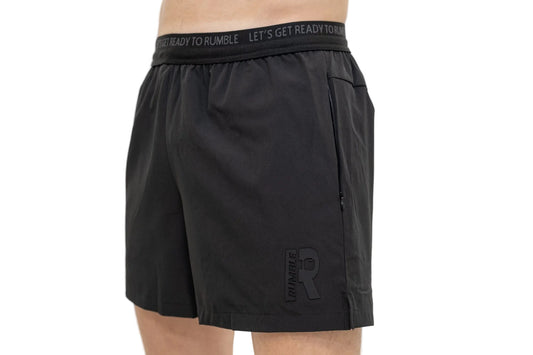 Rumble Competition Short Zwart/Zwart