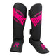 Rumble Scheenbeschermers PU Beginner Zwart/Roze