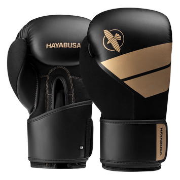 Hayabusa Bokshandschoenen S4 Zwart/Goud