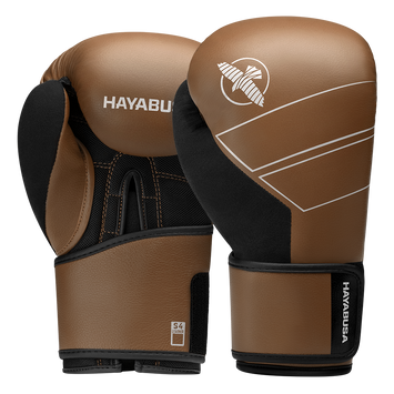 Hayabusa Bokshandschoenen S4 Leer Goud Bruin