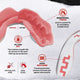 Safejawz Extro Roze Fangs