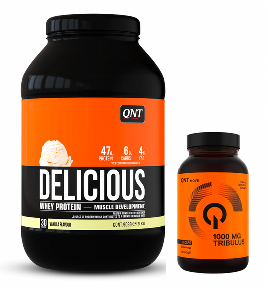 Spieropbouw Pakket QNT Whey + Tribulus