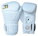 Joya Bokshandschoenen Wit/Goud Falcon Leer