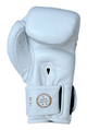 Joya Bokshandschoenen Wit/Goud Falcon Leer