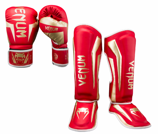Venum Kickboks Set Elite Rood