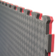 Puzzelmat 1 x 1 meter 2cm dik Zwart/Rood