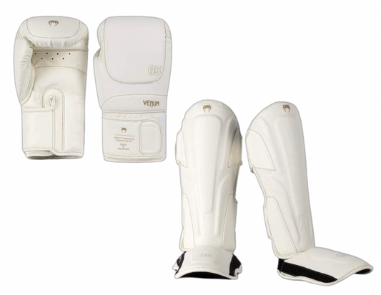 Venum Kickboks Set Impact Evo Scales Ivory
