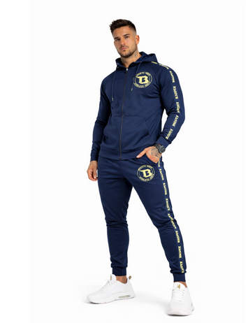 Booster Athletic Track 2 Blauw - Neon Geel