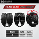 Hit N Move Hoofdbeschermer Face Saver Wit/Rood