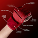 Hayabusa Binnenhandschoenen DeLuxe Quick Rood