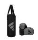 Bokszak Set Adidas voor Kinderen Grijs/Zwart 8 Oz - 10 Kg