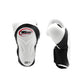 Twins Kickboks Set Bokshandschoen BGVL-6 Wit/Zwart & Scheenbeschermer SGL-7 Wit