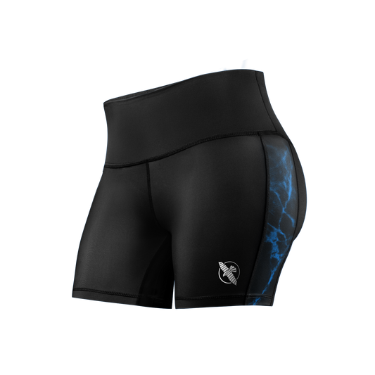 Hayabusa UFC BJJ Dames Vale Tudo Short Zwart/Blauw