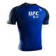 Hayabusa Rashguard UFC BJJ Short Sleeve Zwart/Blauw