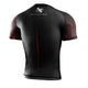 Hayabusa Rashguard UFC BJJ Short Sleeve Zwart/Rood