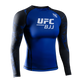 Hayabusa Rashguard UFC BJJ Dames Long Sleeve Zwart/Blauw