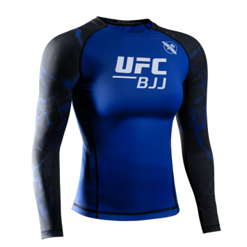Hayabusa Rashguard UFC BJJ Dames Long Sleeve Zwart/Rood