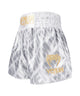 Venum Kickboksshort Contender XT Muay Thai Wit/Zilver