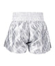 Venum Kickboksshort Contender XT Muay Thai Wit/Zilver
