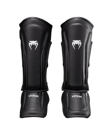 Venum Stealth Scheenbeschermers Zwart/Wit