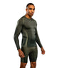 Venum Stealth Rashguard Long Sleeve Khaki/Groen