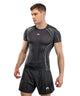 Venum Stealth Rashguard Short Sleeve Zwart/Wit