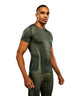 Venum Stealth Rashguard Short Sleeve Khaki/Groen