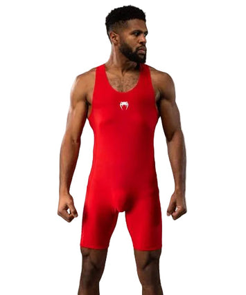 Venum Challenger Men's Wrestling Singlet Red