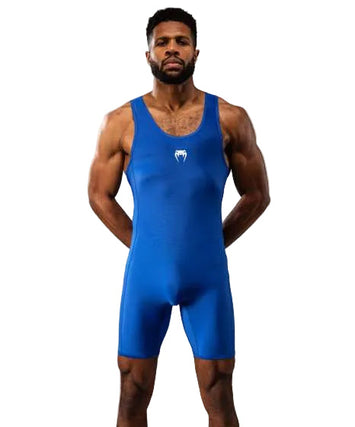 Venum Challenger Men's Wrestling Singlet Blue