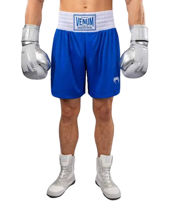Venum Classic Boxing shorts Blue/White