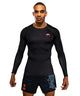 Venum Thunder Dragon Long Sleeve Rashguard Black/Grey/Copper