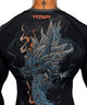Venum Thunder Dragon Long Sleeve Rashguard Black/Grey/Copper
