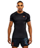 Venum Thunder Dragon Short Sleeve Rashguard Black/Grey/Copper
