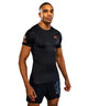 Venum Thunder Dragon Short Sleeve Rashguard Black/Grey/Copper