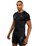 Venum Thunder Dragon Short Sleeve Rashguard Black/Grey/Copper