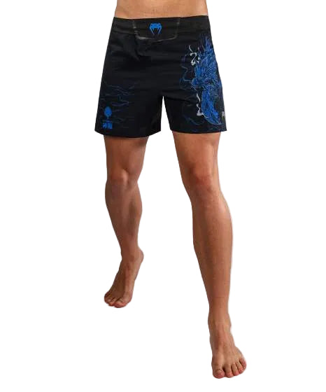 Venum Thunder Dragon FightShorts Black/Royal Blue