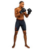 Venum Thunder Dragon Vale Tudo Shorts Black/Grey/Copper