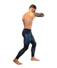 Venum Thunder Dragon Spats Black/Royal Blue