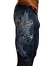 Venum Thunder Dragon Spats Black/Grey/Copper