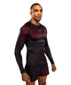 Venum Spectre Long Sleeve Rashguard Black/Red