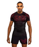 Venum Spectre Short Sleeve Rashguard Black/Red