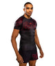 Venum Spectre Short Sleeve Rashguard Black/Red