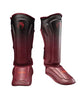 Venum Spectre Scheenbeschermers Black/Red