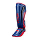 Venum Scheenbeschermers Elite Donker Blauw/Rood