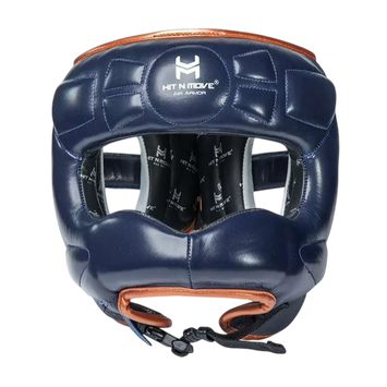 Hit N Move Hoofdbeschermer Face Saver Navy Blauw