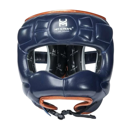 Hit N Move Hoofdbeschermer Face Saver Navy Blauw