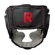 Rumble Hoofdbeschermer Junior Zwart-Rood